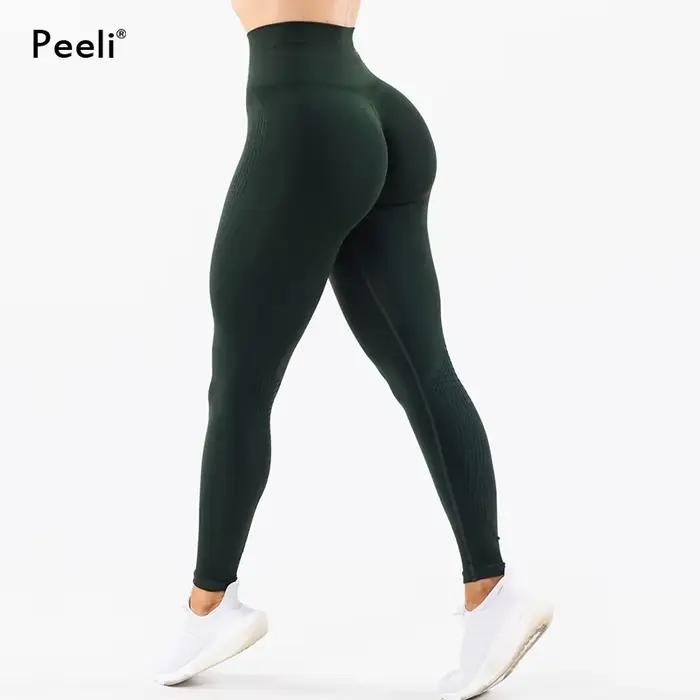 Amplifier le Contour Leggings sans couture femmes Scrunch fesses Leggings de gymnastique vêtements d