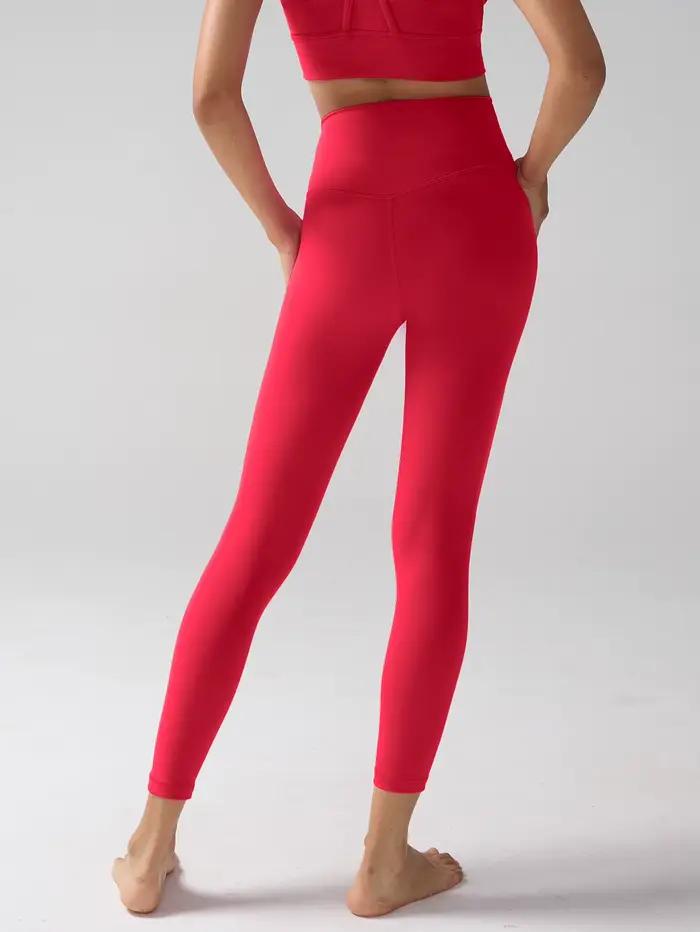 Leggings de yoga taille haute pour femmes, doux, respirants, collants de sport, pantalons de yoga él