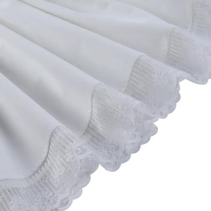 Robe trapèze à manches bouffantes pour femmes, tenue courte d'été Fairycore Lolita, couleur unie, ga