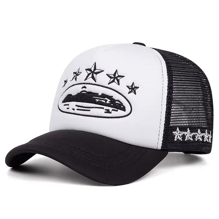 Nouveau chapeau en maille cinq étoiles pour hommes, chapeau Hip Hop de rue pour femmes, pare-soleil