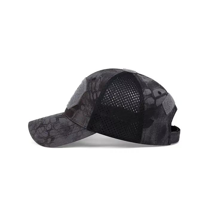 Casquettes de Baseball unisexes brodées de crâne pour hommes, en maille respirante pour l'extérieur,