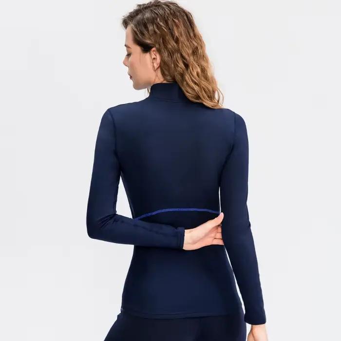 Femmes à manches longues dessus de Yoga Fitness haut de Yoga haut de sport tenue de sport pour les f