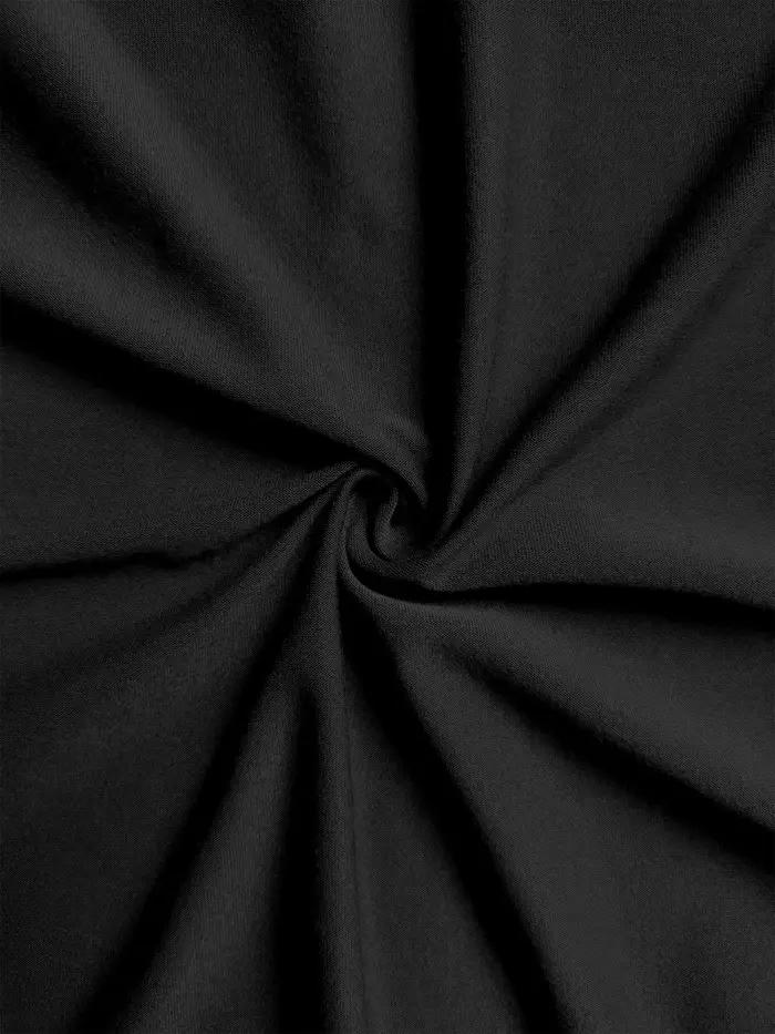 Jupe mi-longue pour femme, taille haute, style fluide, tissu respirant, idéale pour les tenues décon