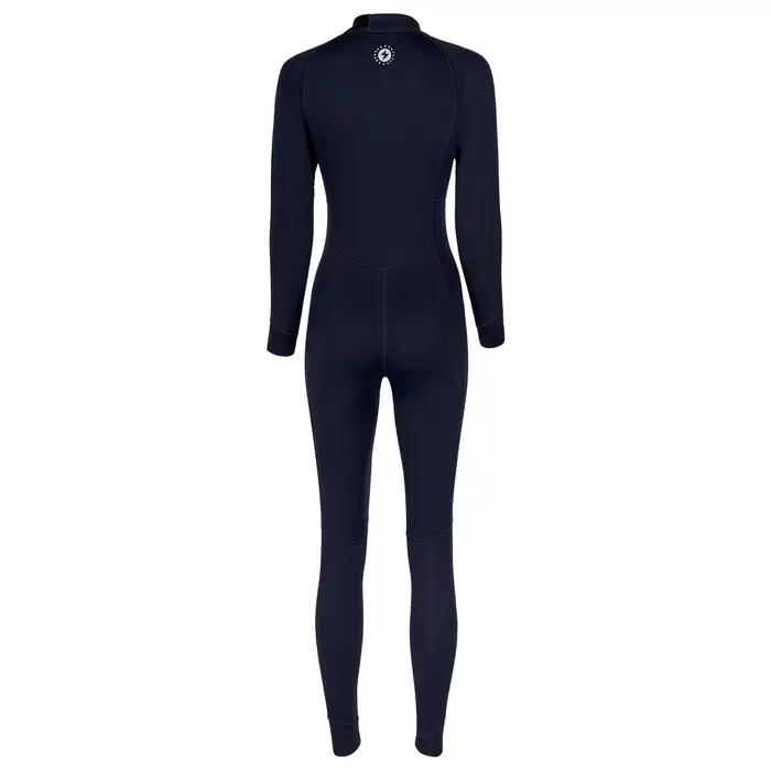 Combinaison thermique une pièce en néoprène pour femmes, 3mm, col montant, manches longues, fermetur