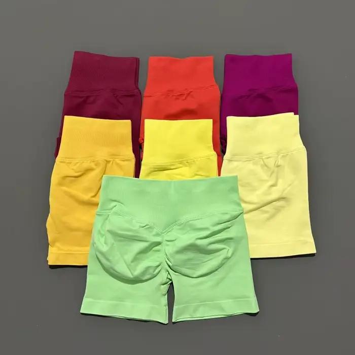 HISTELLO – short de sport pour femmes, taille haute, 4.5 pouces, pour yoga, entraînement, leggings s