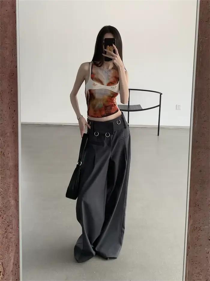 Contest ERART-Haut court sexy pour femme, Pixelate Icidal, Cyber Tsion, Précieux, Vêtements grunge,