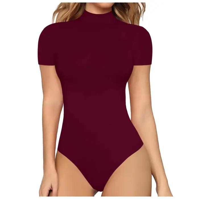 TUNIControl-Combinaison de batterie une pièce pour femme, vêtements de corps amincissants, décontrac