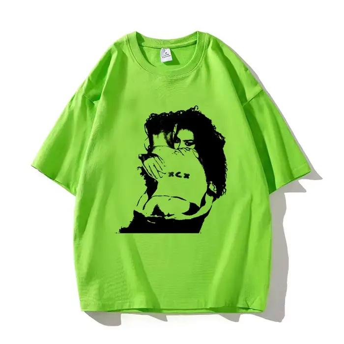 Charli Xcx Brat t-shirt femmes graphique haut fille japonais graphique Harajuku vêtements