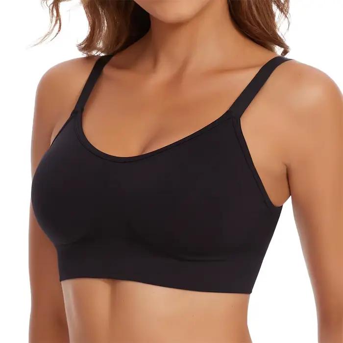 Soutien-gorge sans fil pour femmes, soutien-gorge Push Up confortable, sans armatures, soutien compl