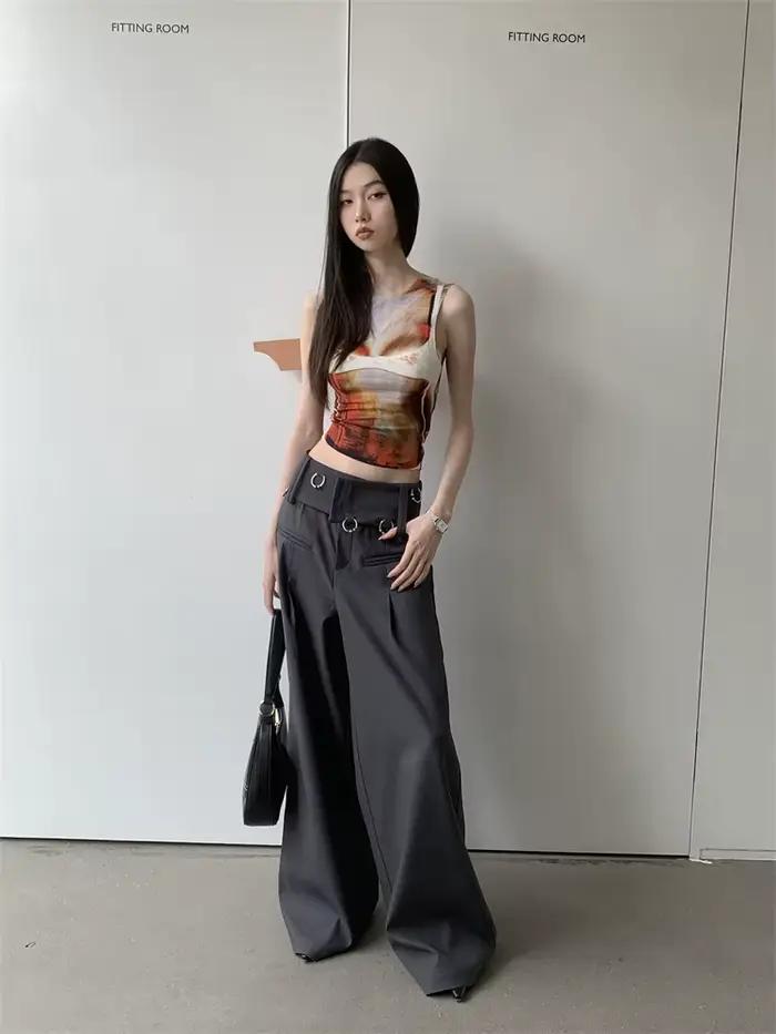 Contest ERART-Haut court sexy pour femme, Pixelate Icidal, Cyber Tsion, Précieux, Vêtements grunge,