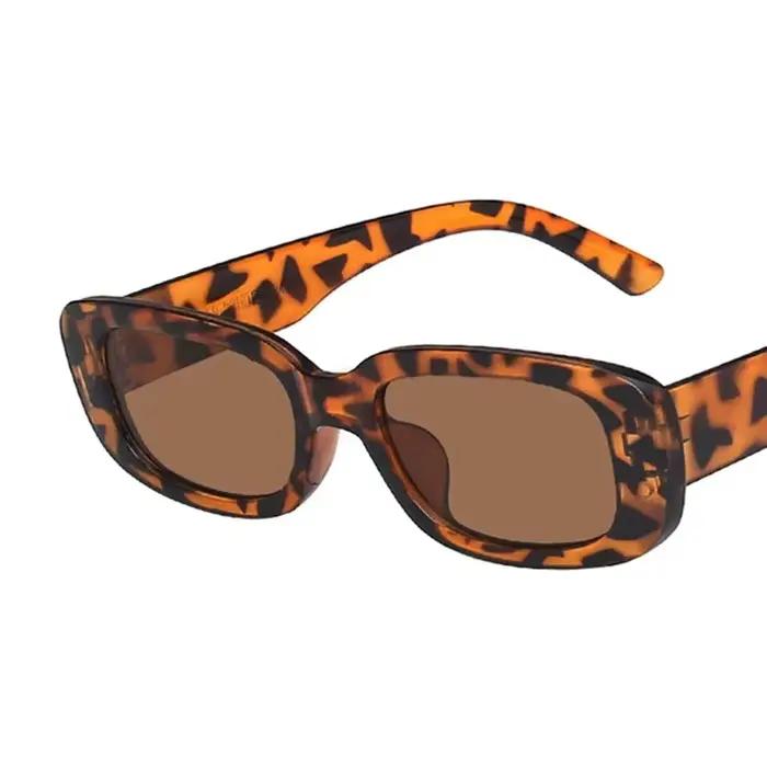 BEGREAT – Lunettes de soleil rectangulaires rétro, de marque, vintage, pour femme, protection UV400