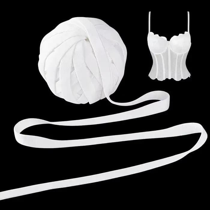 22 Yards Corset désossage à armatures boîtier ruban de canal tissu couvert désossage pour Corset Bus