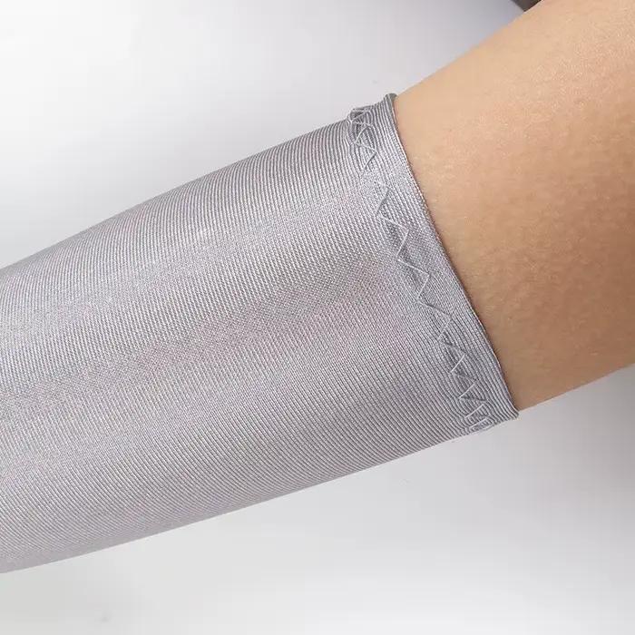 52CM femmes élégant solide Spandex mince doux extensible Protection solaire scène Performance condui