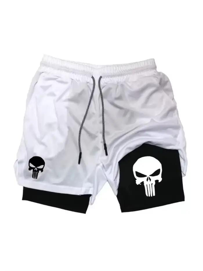 Short de Performance 2 en 1 pour hommes, nouveau short de sport à séchage rapide avec poche pour tél