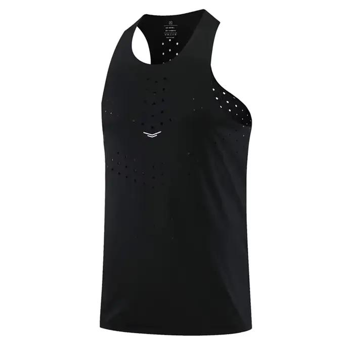 Athlétisme débardeur gilets de course vitesse sport Fitness chemises gars sans manches hommes femmes