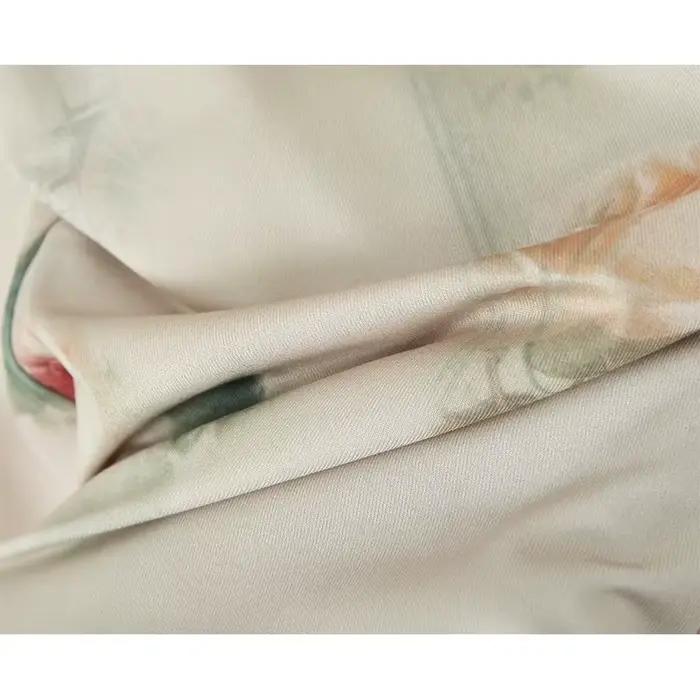 YENKYE-Mini Robe Vintage en Tricot à Imprimé Floral pour Femme, Sexy, Commande Haute, Été 2023