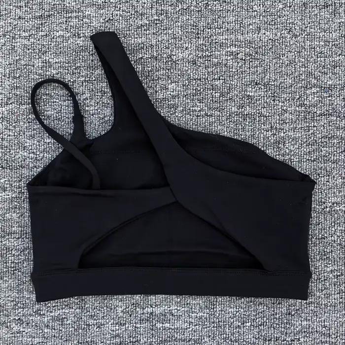 Soutien-gorge de Sport antichoc pour femmes, beau dos, sous-vêtements de Sport, bretelles obliques,