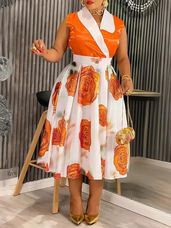 Robes Maxi imprimées africaines Dashiki, salopette élégante de bureau pour dames, vêtements de fête,