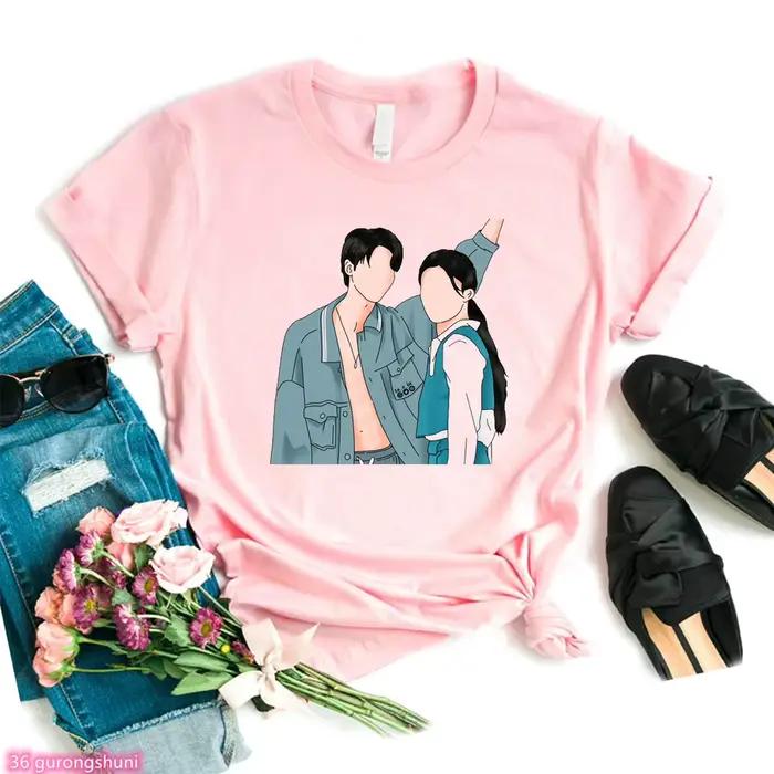 T-shirt imprimé graphique My Demon pour femme, série télévisée coréenne, tendance de la mode des ann