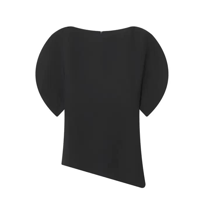 T-shirts à manches courtes bouffantes décontractés chics pour femmes, nouveaux t-shirts à manches co
