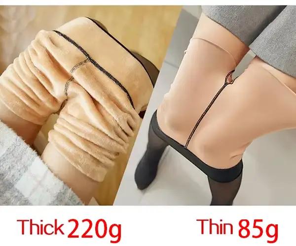 Legging sexy translucide pour femme, collants minces, legging chaud, collants thermiques, pantalon f
