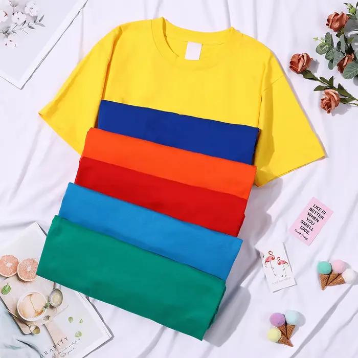 Paroles créatives sérieux imprimé femme T-Shirts simple s-xxxl T-Shirts rétro respirant à manches co