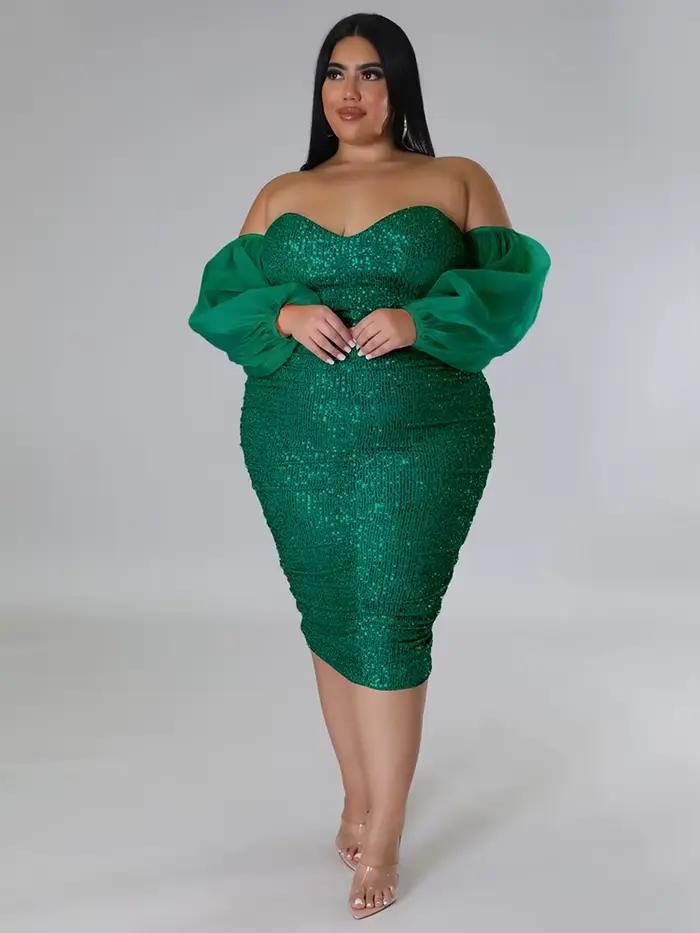 Robe de soirée de luxe pour femmes, tenue d'anniversaire, de noël, sans bretelles, épaules dénudées,