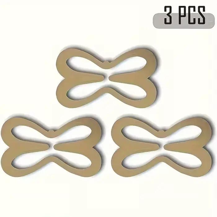 Clips de convertisseur de sangle de soutien-gorge, 3 pièces, cachés, de levage, antidérapants pour l