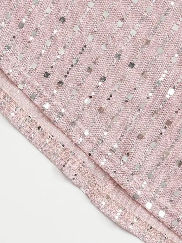Robes longues élégantes à manches longues pour femmes, robes de soirée de luxe à sequins, robes de m