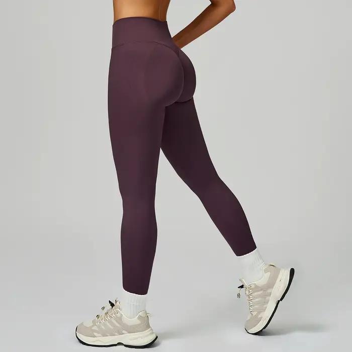 Pantalons de Yoga taille haute sans couture pour femmes, Leggings de Fitness, collants d'entraînemen