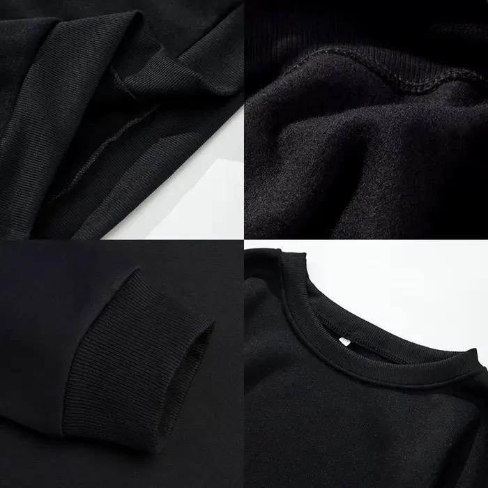 Sweat à capuche à manches longues et col rond pour femme, vêtement de sport, Simple, imprimé anglais