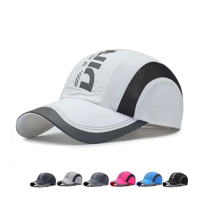 Casquette à visière légère, à séchage rapide et élégante, casquette de baseball unisexe respirante d
