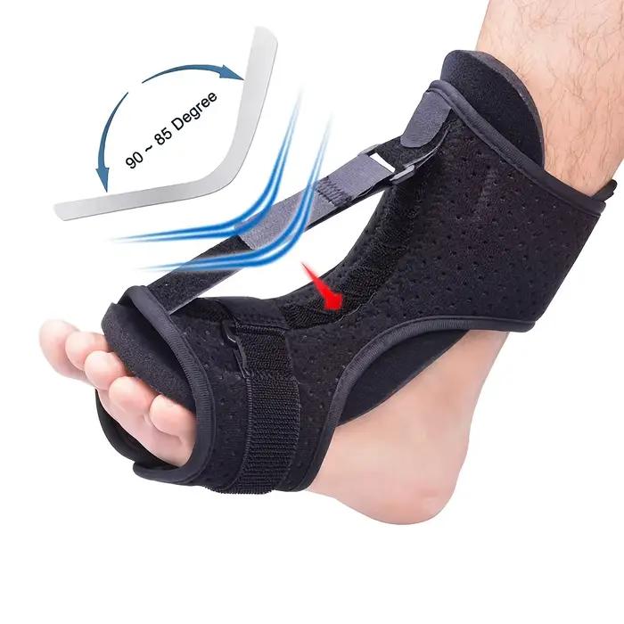Attelle de nuit réglable pour fasciite plantaire, 1 pièce, orthèse de chute de pied, attelle de sout