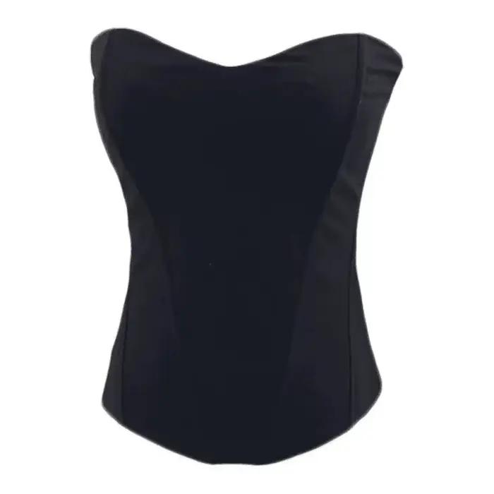 Body gainant pour femme, style européen, sexy, taille haute, coupe ajustée, motif Fishbone Wrap, ave