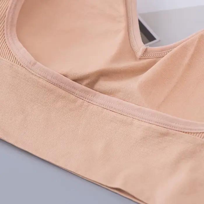 Bralette sans couture en polyester et élasthanne pour femmes, soutien-gorge push-up respirant, dos nu, style tous les jours pour femmes, occasions quotidiennes et soirées