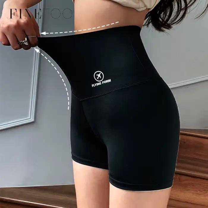 FINETOO femmes Sexy bout à bout taille haute Shapewear minceur culotte femme Shapewear taille formateur ventre contrôle Yoga Shapers