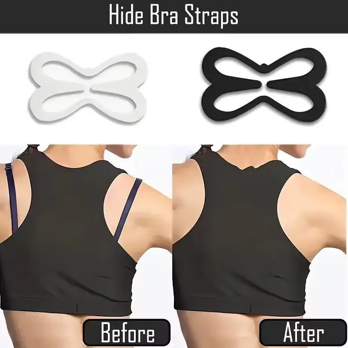 Clips de convertisseur de sangle de soutien-gorge, 3 pièces, cachés, de levage, antidérapants pour la réglage de la sangle, accessoire minimaliste discret