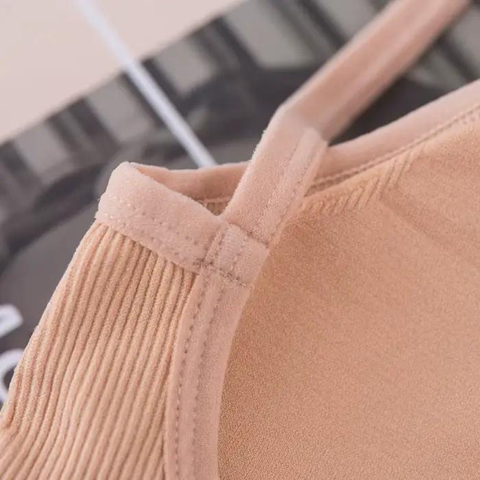 Bralette sans couture en polyester et élasthanne pour femmes, soutien-gorge push-up respirant, dos nu, style tous les jours pour femmes, occasions quotidiennes et soirées