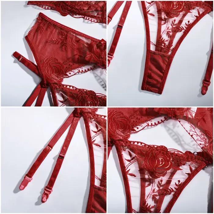 Sous-vêtements sexy, lingerie chic pour femmes, vêtements de nuit en dentelle pour la Saint-Valentin, vêtements de nuit séduisants, sous-vêtements pour femmes, трусы женские, 부부생활 속옷