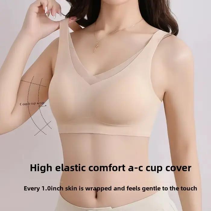 Soutien-gorge post-mastectomie, léger, amissié, respirant, sans fil, sans couture, implant léger, matériau ABS, 2 en 1