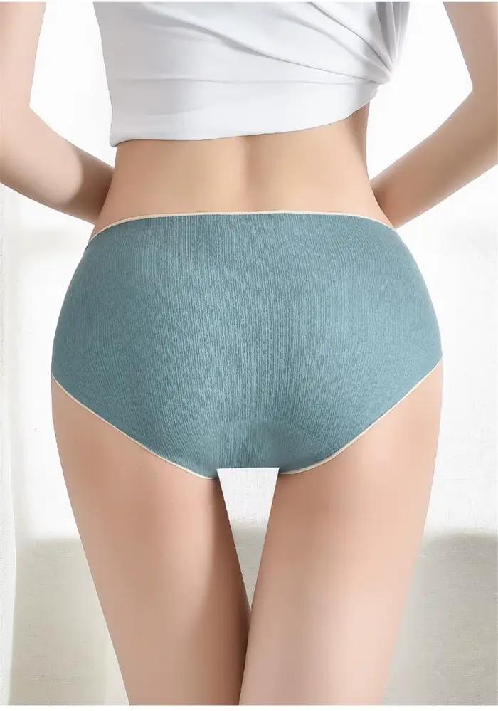Culottes pilotes antibactériennes pour femmes, sous-vêtements sexy en coton, culottes pour dames, lingerie pour filles, grande taille, tanga lencBR, nouveau
