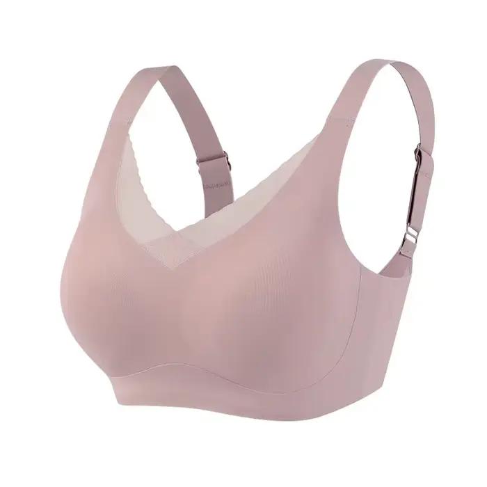 Soutien-gorge post-mastectomie, léger, amissié, respirant, sans fil, sans couture, implant léger, matériau ABS, 2 en 1