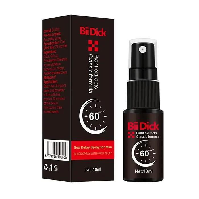 Spray 10 ml 60 minutes pour homme, usage externe