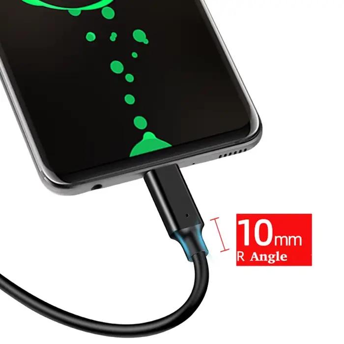 Câble USB3.2 10Gbps USB Type A vers USB C 3.1/3.2 Gen2 câble de transfert de données USB C SSD câble de disque dur 3A 60W QC 3.0 charge rapide