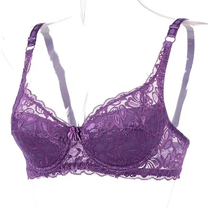 Soutien-gorge push-up en dentelle pour femme, lingerie sexy, soutien-gorge push-up, bralette sans confort, porno, nouveau