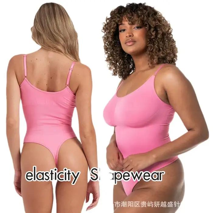Grande taille européenne américaine Shapewear Body femmes débardeur soutiens-gorge corps sculptant taille haute hanche levage Abdomen réduisant Sh
