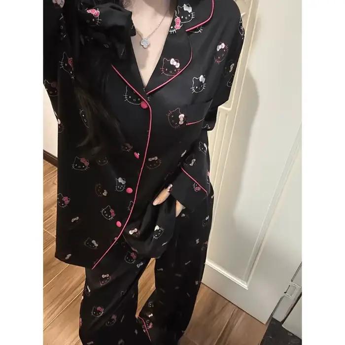 Kawaii Hello Kitty pyžamový set