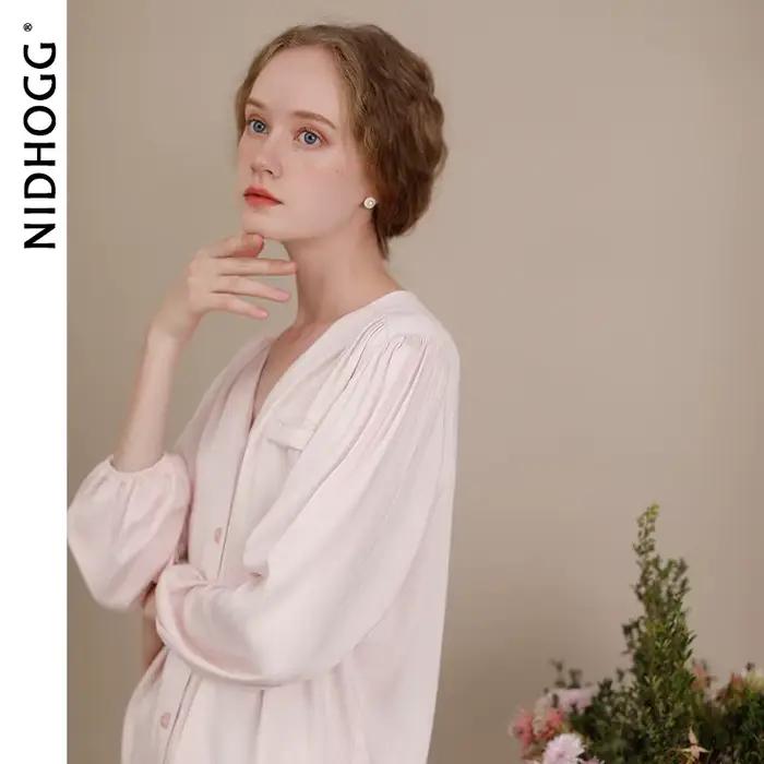 Ensemble pyjama Modal Super doux pour femmes, vêtements de nuit en tricot, doux pour la peau, extensible, confortable, 2 pièces, Style japonais minimaliste