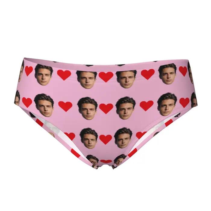 Personalizované prádlo s fotografií obličeje pro ženy