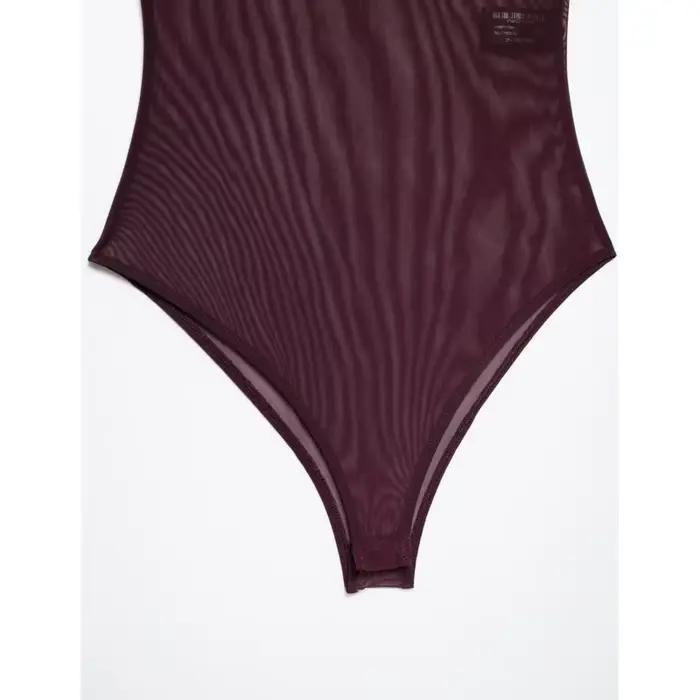 Combinaison en tulle pour femmes, printemps-été, sexy, légère, col rond, sans manches, style plage, combinaison féminine